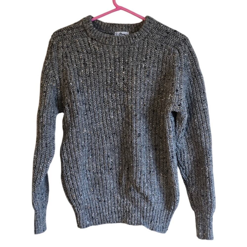 Vintage Woolrich gray wool sweater